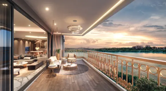Lodha Azur Sample Flat