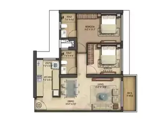 2 BHK Runwal Timeless
