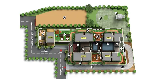 Runwal 7 Mahalaxmi Master Plan