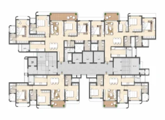 5 BHK Prestige Ocean Tower